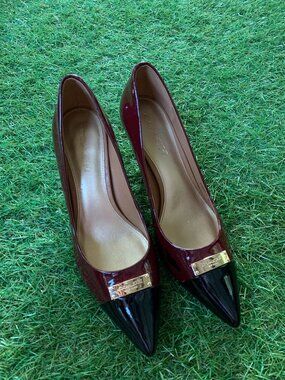 COACH RED TIP TOE HEEL SIZE 9